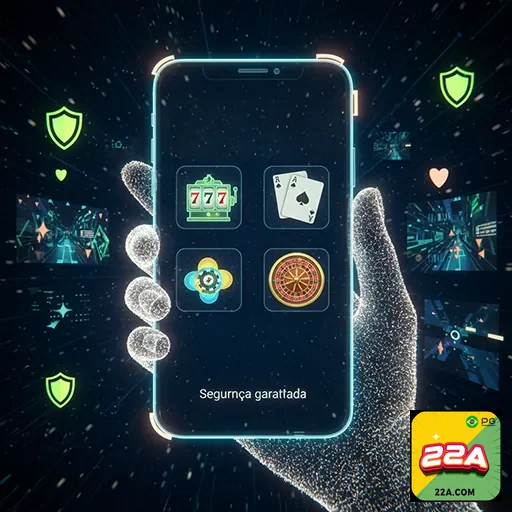 Imagem promocional de casino móvel confiável na 22a Brasil