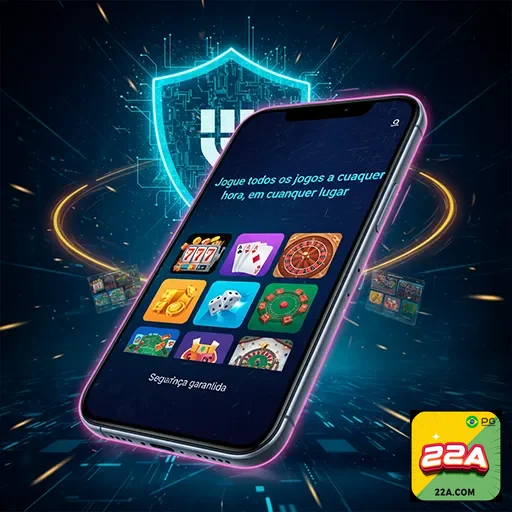 Imagem do App07 da 22a, destacando recursos inovadores e interface moderna do site 22a.